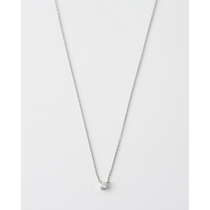 COLLAR MOISSANITA REDONDA 4MM - 0.3CT...