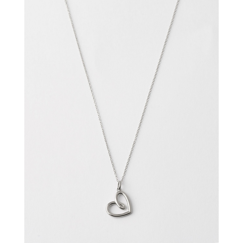 COLLAR CORAZON 13MM  - 40+5CM LARGO