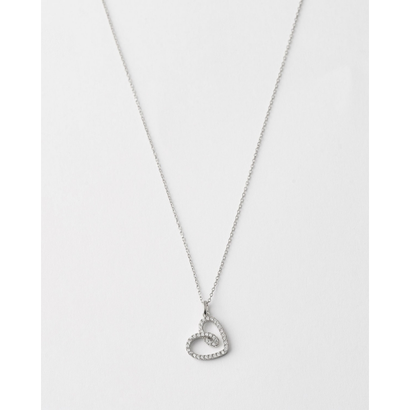 COLLAR CORAZON CIRCONITAS 13MM  -...