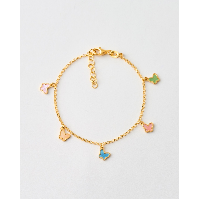 PULSERA MARIPOSAS 6MM MADRE PERLA...