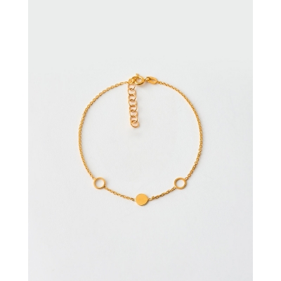 PULSERA TRIPLE CIRCULO 