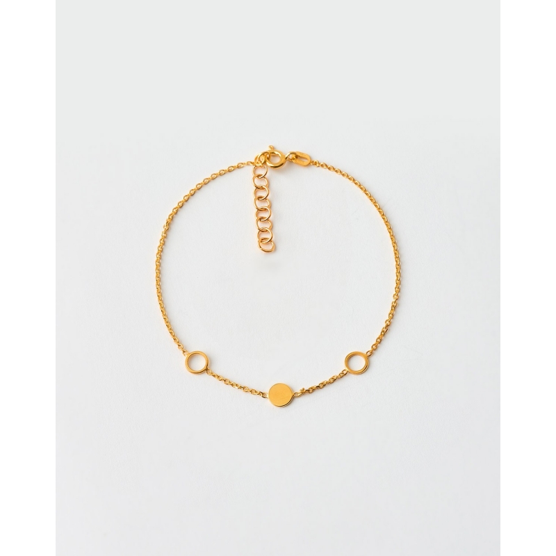 PULSERA TRIPLE CIRCULO 