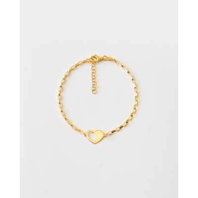 PULSERA CORAZON CALADO -...