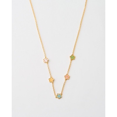 COLLAR MARGARITAS 6MM MADRE...