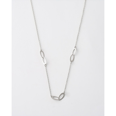 COLLAR OVALOS ENTRELAZADOS...