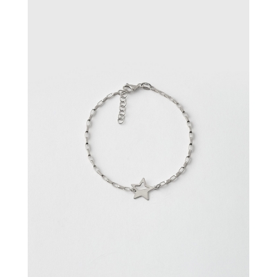 PULSERA ESTRELLA CALADA -...
