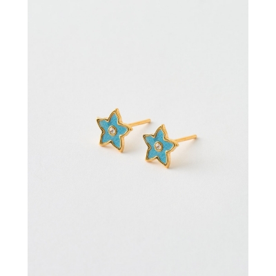 PENDIENTES MINI FLOR 7MM...