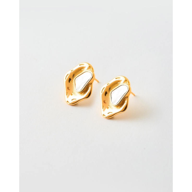 PENDIENTES FORMA GEOMETRICA IRREGULAR...