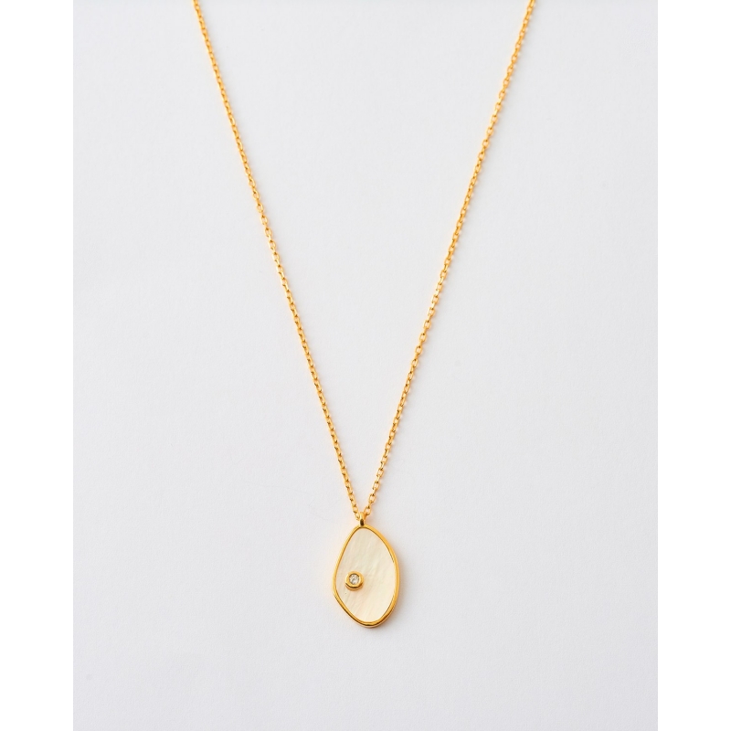 COLLAR COLGANTE OVALO IRRGULAR 20MM...