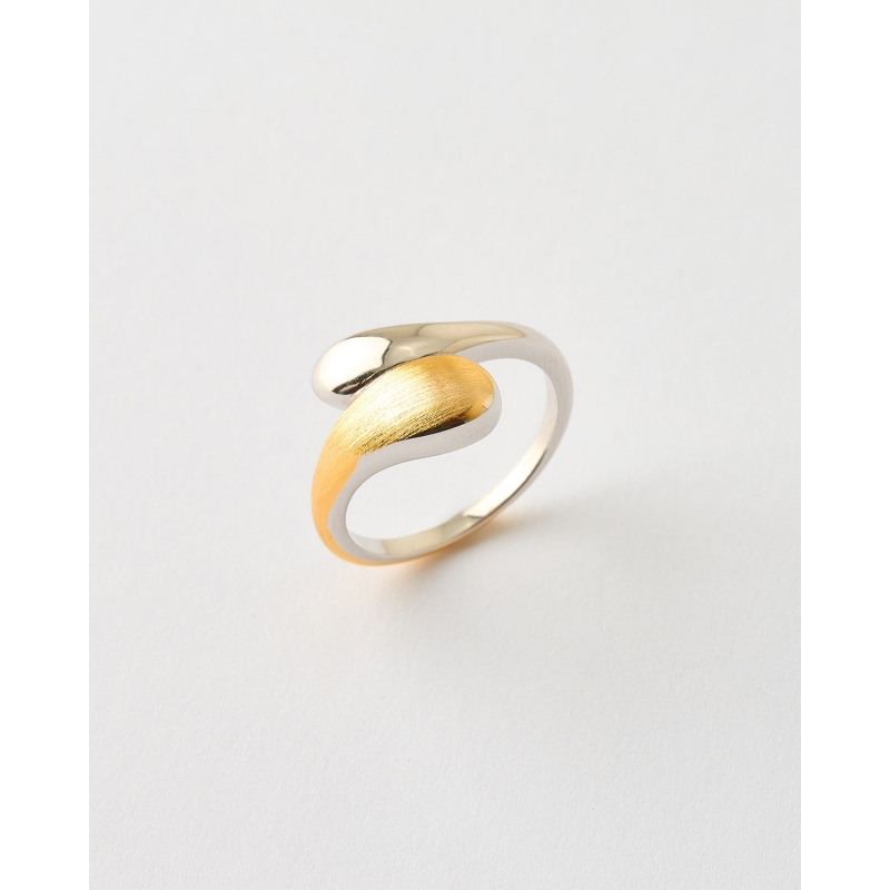 ANILLO CAPSULAS BICOLOR MATE Y LISO