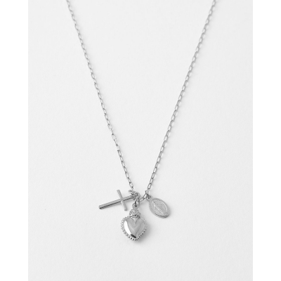COLLAR MILAGROSA CORAZON Y...
