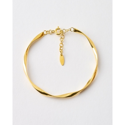 PULSERA SEMIRIGIDA TRENZADA 