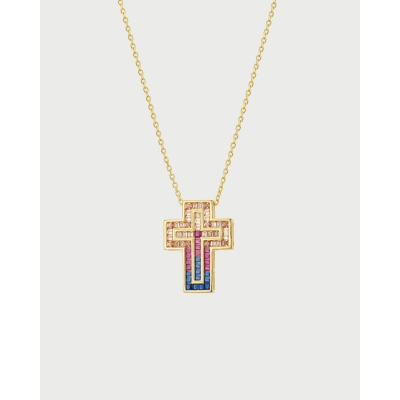 Collar Cruz 27x20mm...