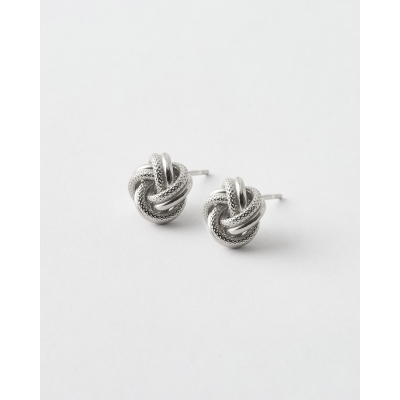 PENDIENTES BOTON NUDO DOBLE...