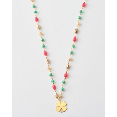 COLLAR TREBOL 10MM Y...