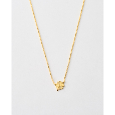 COLLAR TREBOL CIRCONITAS -...