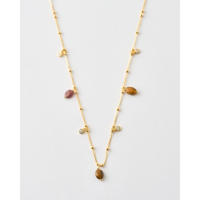 COLLAR CADENA BOLAS,...