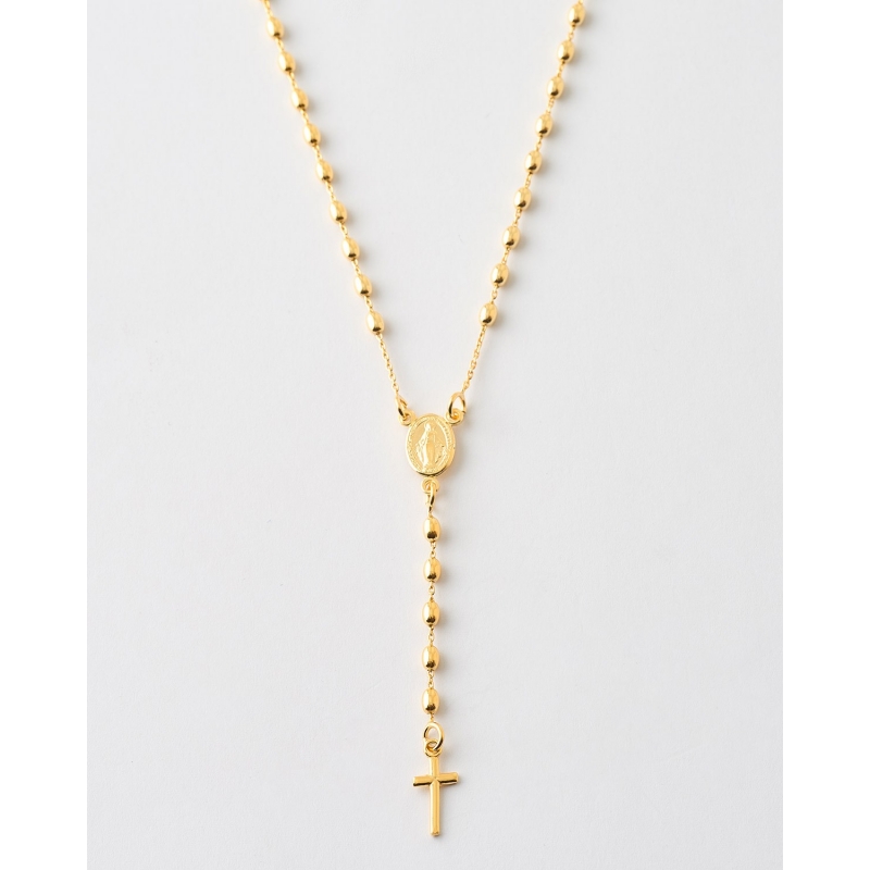 COLLAR ROSARIO VIRGEN MILAGROSA -...