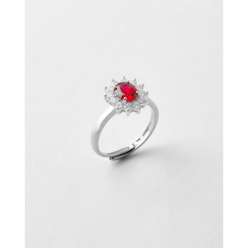 ANILLO DIANA CIRCONITA OVAL 8*6MM Y...