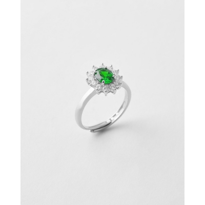 ANILLO DIANA CIRCONITA OVAL...