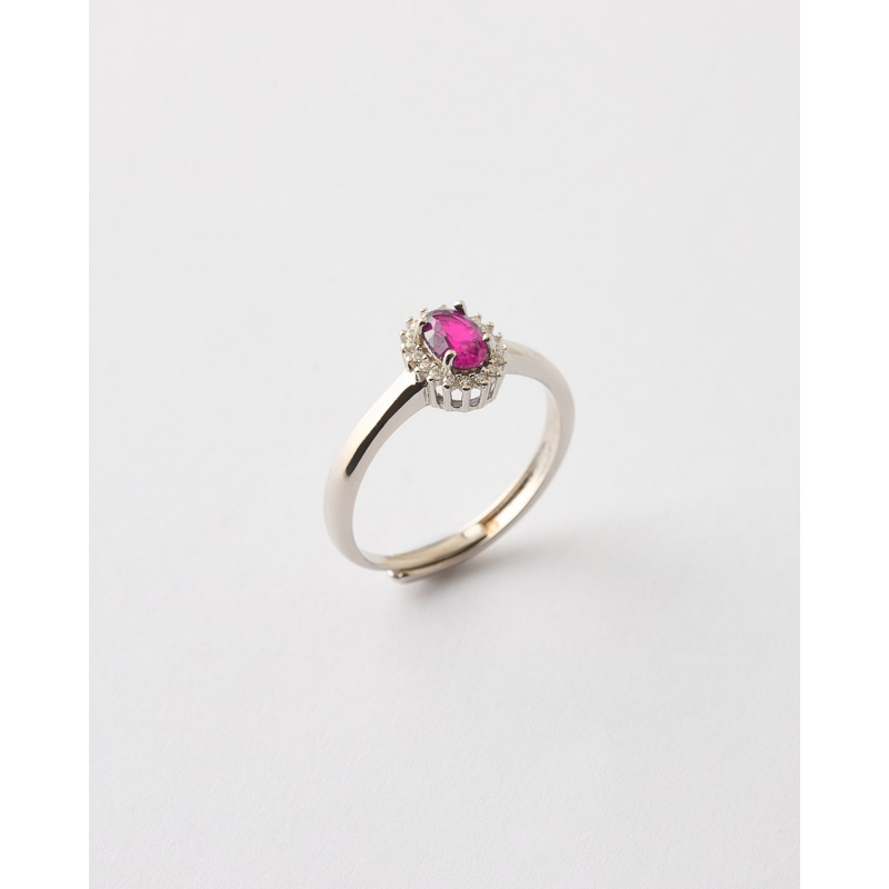 ANILLO DIANA CIRCONITA OVAL 6*4MM Y...