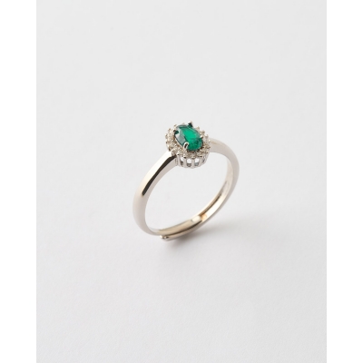 ANILLO DIANA CIRCONITA OVAL...