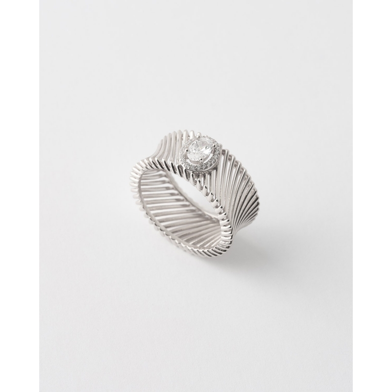 ANILLO RAYADO ANCHO, CIROCNITA OVAL...