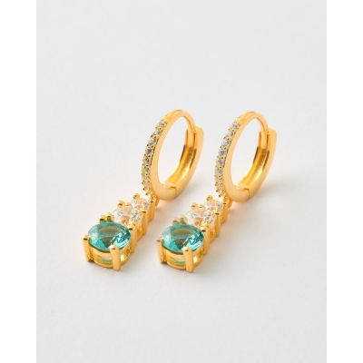 PENDIENTES ARO 3 CIRCONITAS...