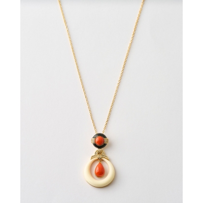 COLLAR CABOCHON DROP...