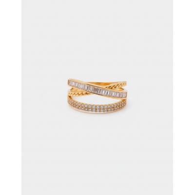 ANILLO CRUZADO TRIPLE BANDA...