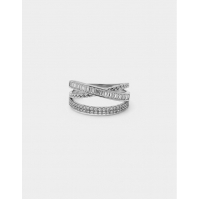 ANILLO CRUZADO TRIPLE BANDA...