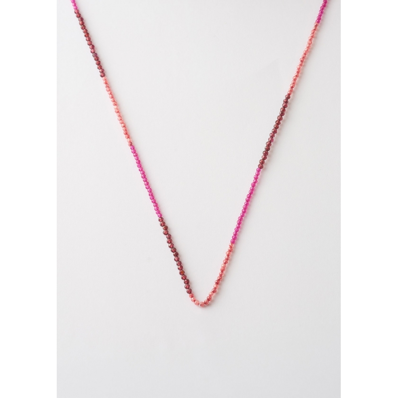 Collar Piedras 2mm - Multi Amatistas...