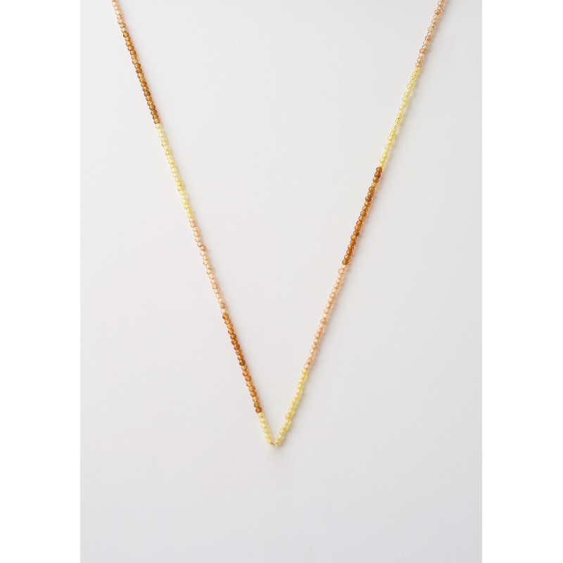 Collar Piedras 2mm - Multi Champagne...