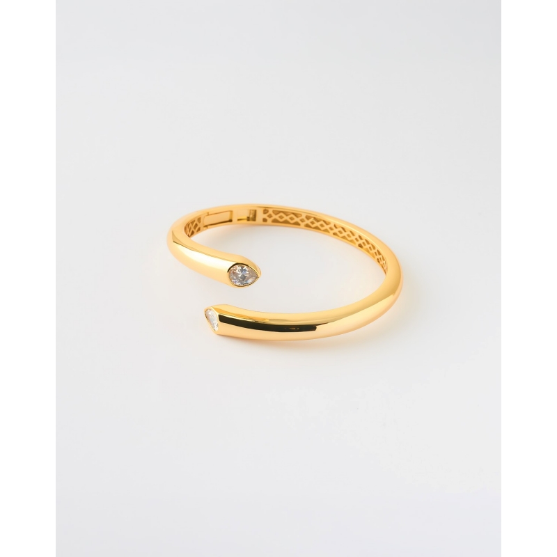 PULSERA RÍGIDA BYPASS BEZEL CIRCONITAS