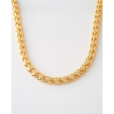 COLLAR CADENA PANTERA PAVÉ
