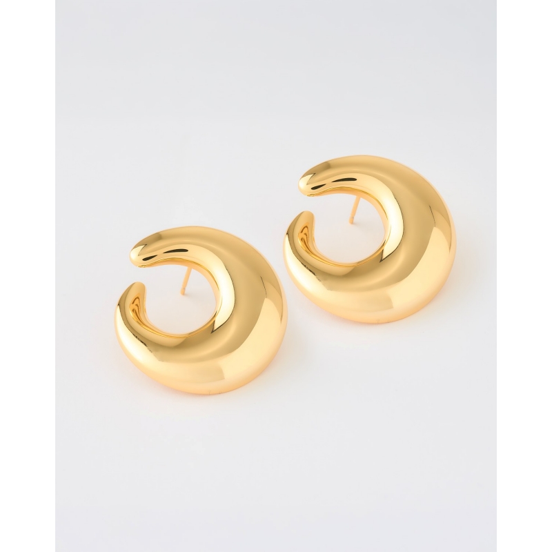 PENDIENTES ARO CARACOLA 30MM 