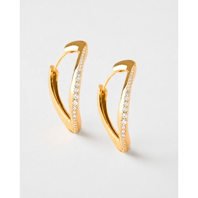 PENDIENTES ARO IRREGULAR...