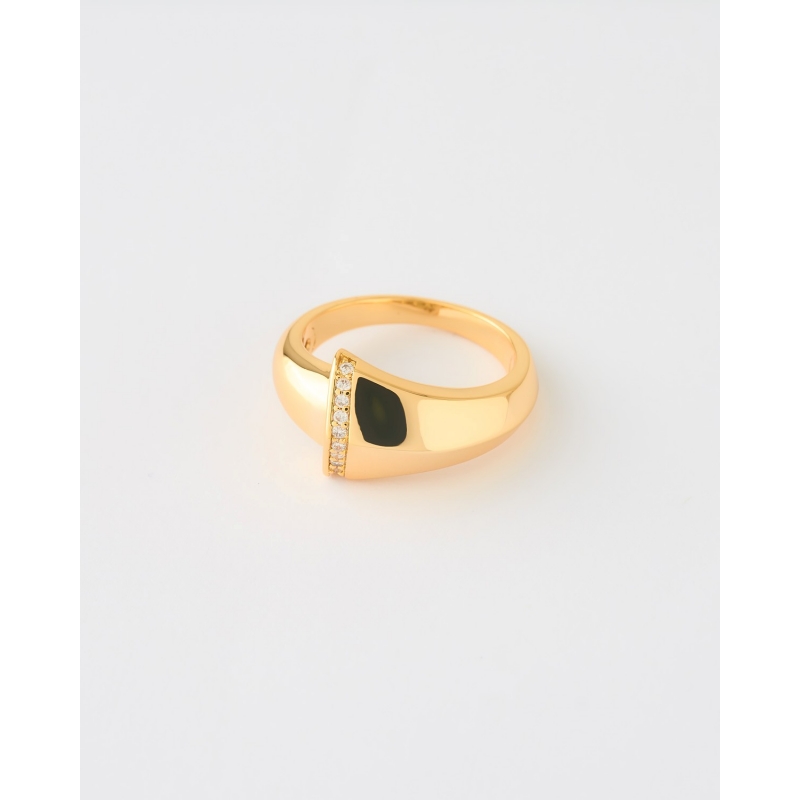 ANILLO DOMO FRANJA CIRCONITAS