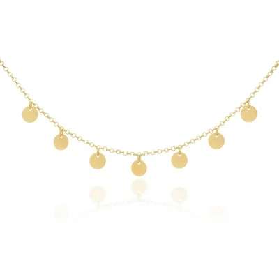 Collar 7 Circulos 40cm 2