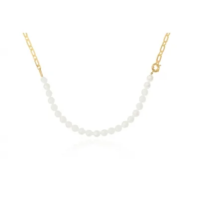 Collar Perlas Eslabón...