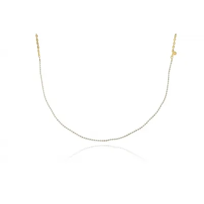 Collar Perlas Eslabón...