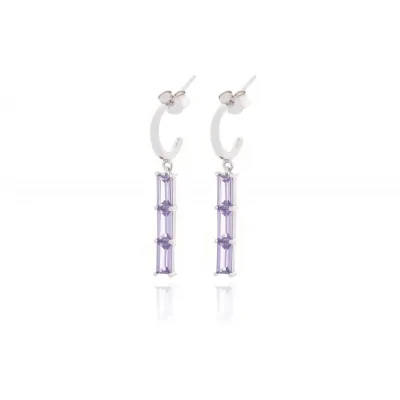 Pendiente Aro Semi 3...