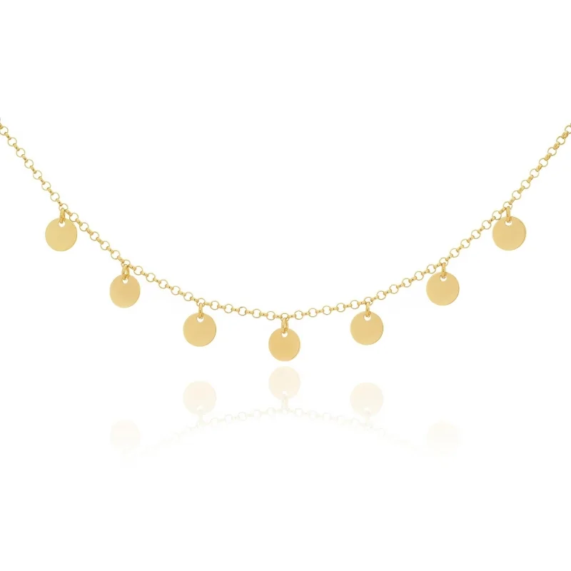 Collar 7 Circulos 40cm