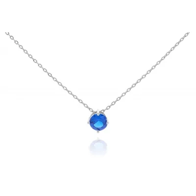 Collar Circonita Zafiro CZ