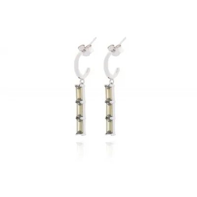 Pendiente Aro Semi 3...