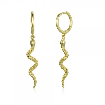 Pend Aro 11MM Serpiente 25MM