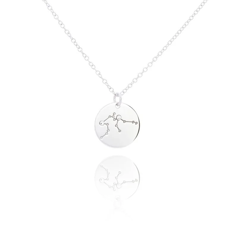 Collar Constelacion CZ  Acuario