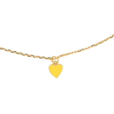 Collar Esmalte Amarillo...