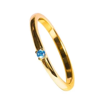 Anillo Circonita Swiss Blue... 2