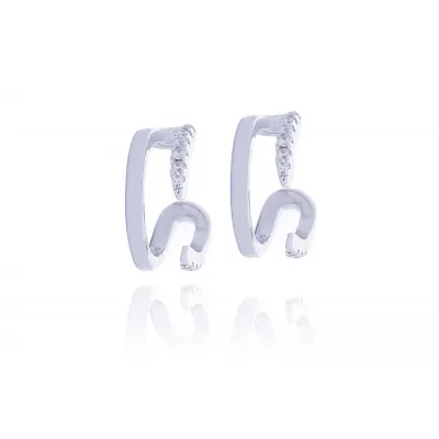 Pendiente Plata Earcuff...